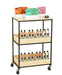 Cal-Mil 23166-71 3 Tier Merchandiser Cart, 28" x 20" x 40", Blonde-cityfoodequipment.com