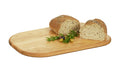 Cal-Mil 23173-1812-21 Oval Serving Board - 18" x 12", Oak-cityfoodequipment.com