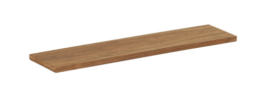 Cal-Mil 23180-206-78 Rectangular Display Riser - 20" x 6" x 3/4", Walnut-cityfoodequipment.com