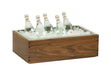 Cal-Mil 23184-12-78 Rectangular Ice Housing - 21 1/4"L x 13 1/4"W x 7"H, Walnut-cityfoodequipment.com