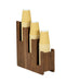 Cal-Mil 23187-78 Cup & Lid Organizer, (3) Compartment, All Cup Types-cityfoodequipment.com