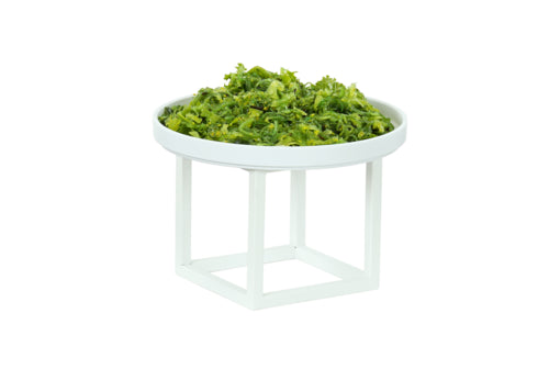 Cal-Mil 23201-8-15 8" Square Display Riser - 8"H, Metal, White-cityfoodequipment.com