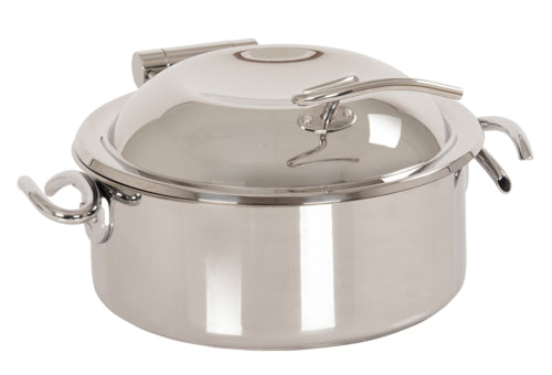 Cal-Mil 23406-49 5 qt Induction Pot - Silver-cityfoodequipment.com