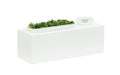 Cal-Mil 23413-7-15 Rectangular Display Riser - 20 1/2" x 7" x 7", Metal, White-cityfoodequipment.com