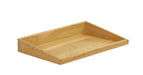 Cal-Mil 23442-1220-21 Rectangular Display Tray - 12" x 20" x 3", Oak-cityfoodequipment.com