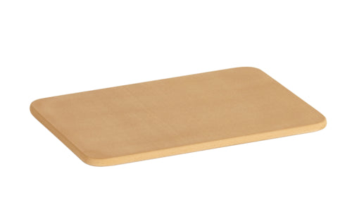 Cal-Mil 23445-712-122 Rectangular Serving Board - 7" x 12", Upcycled Rice Hulls-cityfoodequipment.com