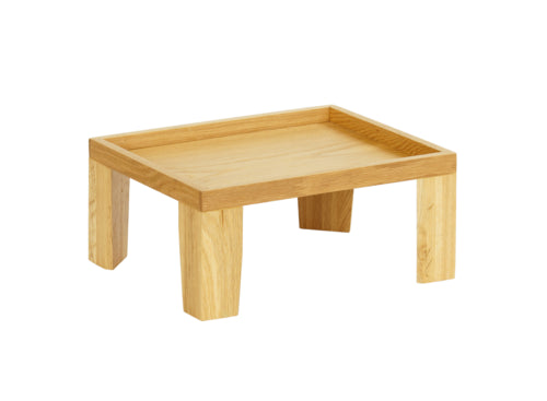 Cal-Mil 23601-6-21 Rectangular Display Tray - 10" x 12" x 6", Oak-cityfoodequipment.com