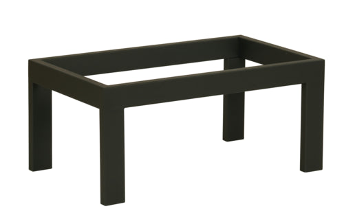 Cal-Mil 23603-9-13 Rectangular Display Tray - 12" x 20" x 9", Metal, Black-cityfoodequipment.com