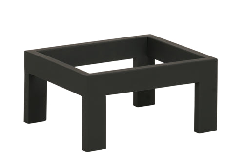 Cal-Mil 23604-6-13 Rectangular Display Tray - 10" x 12" x 6", Metal, Black-cityfoodequipment.com
