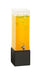 Cal-Mil 23701-3-13 3 gal Beverage Dispenser w/ Ice Tube - Acrylic Container, Black Base-cityfoodequipment.com
