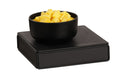 Cal-Mil 23704-3-13 12" Square Display Riser - 3"H, Metal, Black-cityfoodequipment.com
