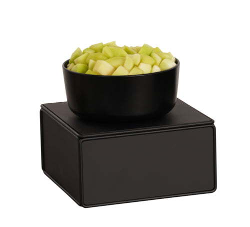 Cal-Mil 23704-6-13 12" Square Display Riser - 6"H, Metal, Black-cityfoodequipment.com