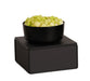 Cal-Mil 23704-6-13 12" Square Display Riser - 6"H, Metal, Black-cityfoodequipment.com