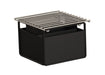 Cal-Mil 23706-13 9" Square Chafer Alternative - 7 1/4"H, Metal, Black-cityfoodequipment.com