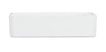 Cal-Mil 24002-14-15 14" Square Melamine Deep Bowl - White-cityfoodequipment.com