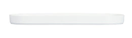 Cal-Mil 24003-208-15 20" x 8" Oval Hudson Platter - Melamine, White-cityfoodequipment.com
