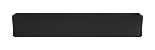 Cal-Mil 24004-186-13 Rectangular Melamine Bowl - 18" x 6", Black-cityfoodequipment.com