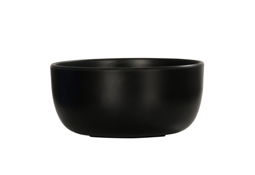 Cal-Mil 24006-6-13 30 oz Round Melamine Bowl - Black-cityfoodequipment.com