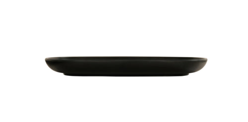 Cal-Mil 24007-8-13 8" Square Melamine Oslo Plate, Black-cityfoodequipment.com