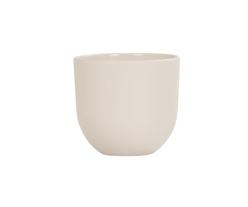 Cal-Mil 24010-4-103 Round 16 oz Condiment Jar - Ivory-cityfoodequipment.com