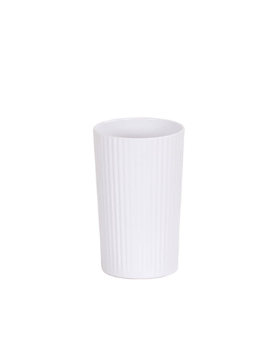 Cal-Mil 24020-4-15 21 oz Round Crock - Melamine, White-cityfoodequipment.com