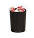 Cal-Mil 24020-5-13 100 oz Round Crock - Melamine, Black-cityfoodequipment.com