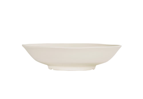 Cal-Mil 24030-12-103 96 oz Round Melamine Serving Bowl - Ivory-cityfoodequipment.com