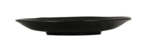 Cal-Mil 24030-14-13 14" Round Hand Thrown Platter - Melamine, Black-cityfoodequipment.com