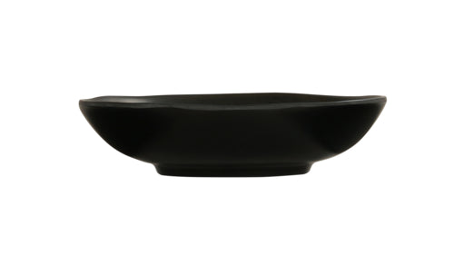 Cal-Mil 24030-8-13 24 oz Round Melamine Coupe Bowl - Black-cityfoodequipment.com