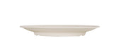Cal-Mil 24031-11-103 11" Round Melamine Hand Thrown Plate, Ivory-cityfoodequipment.com