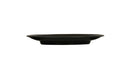 Cal-Mil 24031-9-13 9" Round Melamine Hand Thrown Plate, Black-cityfoodequipment.com