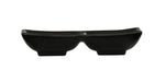 Cal-Mil 24032-2-13 Rectangular Melamine Nomi Plate - 7" x 3 1/2", Black-cityfoodequipment.com
