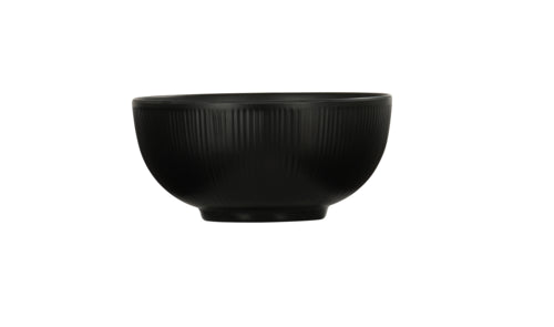Cal-Mil 24050-6-13 24 oz Round Melamine Bowl - Black-cityfoodequipment.com