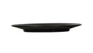 Cal-Mil 24051-11-13 11" Round Melamine Nomi Plate, Black-cityfoodequipment.com