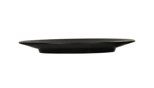 Cal-Mil 24051-11-13 11" Round Melamine Nomi Plate, Black-cityfoodequipment.com