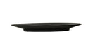 Cal-Mil 24051-7-13 7" Round Melamine Nomi Plate, Black-cityfoodequipment.com