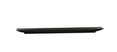 Cal-Mil 24054-134-13 Rectangular Melamine Nomi Plate - 13" x 4", Black-cityfoodequipment.com