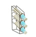 Cal-Mil 24061-3-13 Cup Dispenser, Rack, (3) Compartment, All Cup Types-cityfoodequipment.com