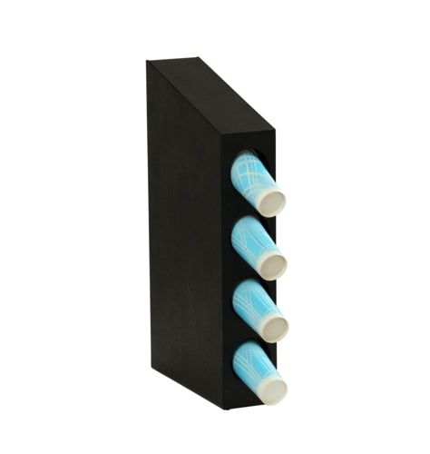 Cal-Mil 24064-4-13 Cup Dispenser, Cabinet, (4) Compartment, All Cup Types-cityfoodequipment.com