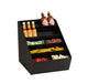 Cal-Mil 24066-13 7 Compartment Lid, Straw & Condiment Organizer - ABS, Black-cityfoodequipment.com