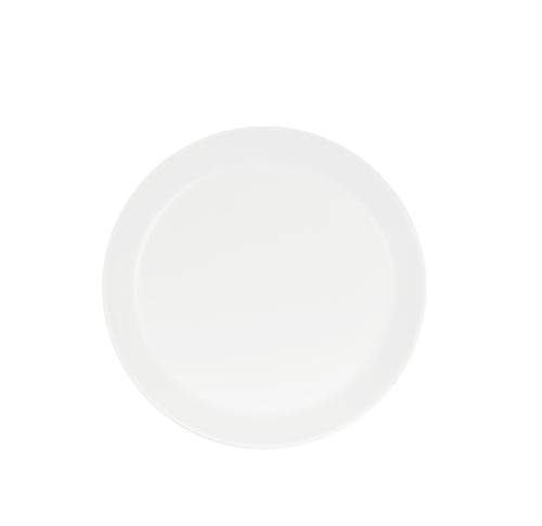 Cal-Mil 24102-7-15 7" Round Melamine Plate, White-cityfoodequipment.com