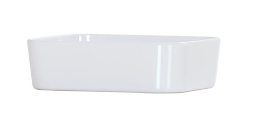 Cal-Mil 24132-46-15 Bento Box Insert - 6" x 4 1/2" x 2 1/2", Melamine, White-cityfoodequipment.com