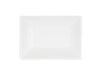 Cal-Mil 24201-57-15 Rectangular Melamine Plate - 5" x 7", White-cityfoodequipment.com