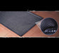 Cactus Mat 2502-30240 Bubble-Eze Safety Mat - 2 1/2' x 20', Rubber, Black-cityfoodequipment.com
