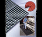 Cactus Mat 2523-R35 VIP Prima Connecting Mat - 3' x 5', Rubber, Red-cityfoodequipment.com