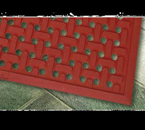 Cactus Mat 2540-R35 VIP Guardian Mat - 3' x 5', Rubber, Red-cityfoodequipment.com
