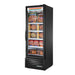True FLM-27F~TSL01 27" One Section Display Freezer w/ Swing Door - Bottom Mount Compressor, Black, 115v-cityfoodequipment.com