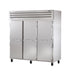 True STA3R-3S-HC 77 3/4" Three Section Reach In Refrigerator, (3) Left/right Hinge Solid Doors, 115v-cityfoodequipment.com