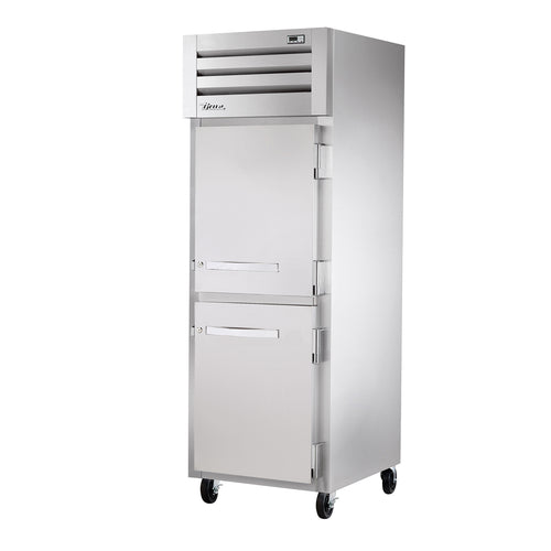 True STG1H-2HS Full Height Insulated Mobile Heated Cabinet w/ (3) Pan Capacity, 208-240v/1ph-cityfoodequipment.com