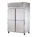 True STG2F-4HS 52" Two Section Reach-In Freezer, (4) Solid Doors 115v-cityfoodequipment.com